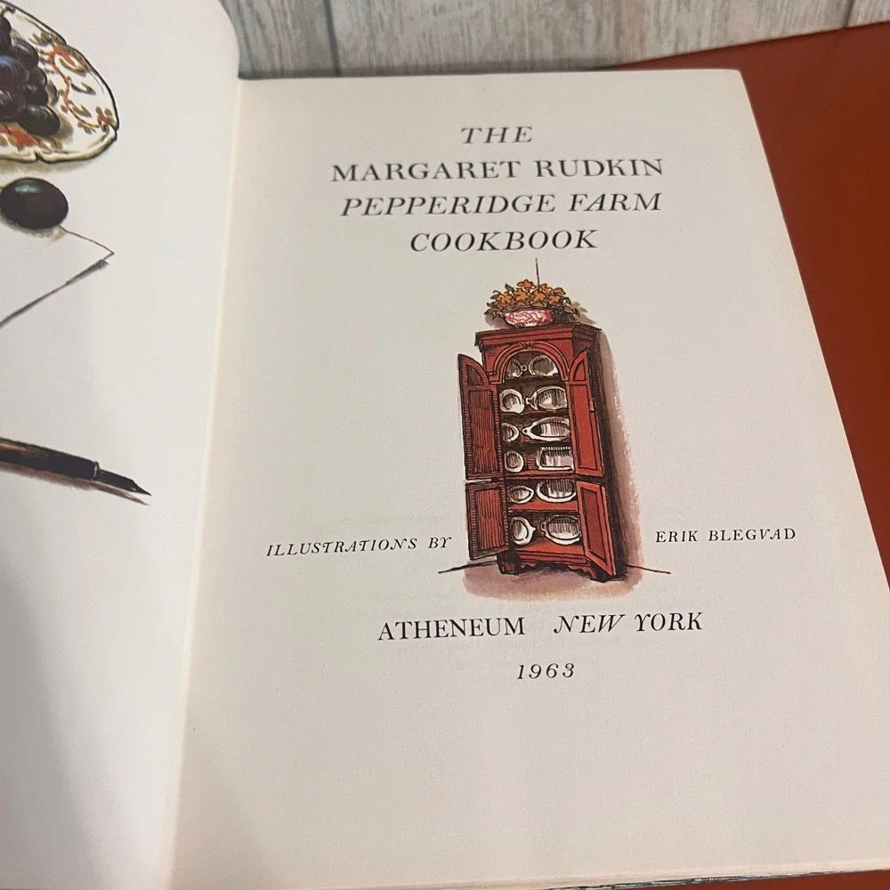 Margaret Rudkin Pepperidge Farm Cookbook 1963 First Edition Erik Blegvad Illus